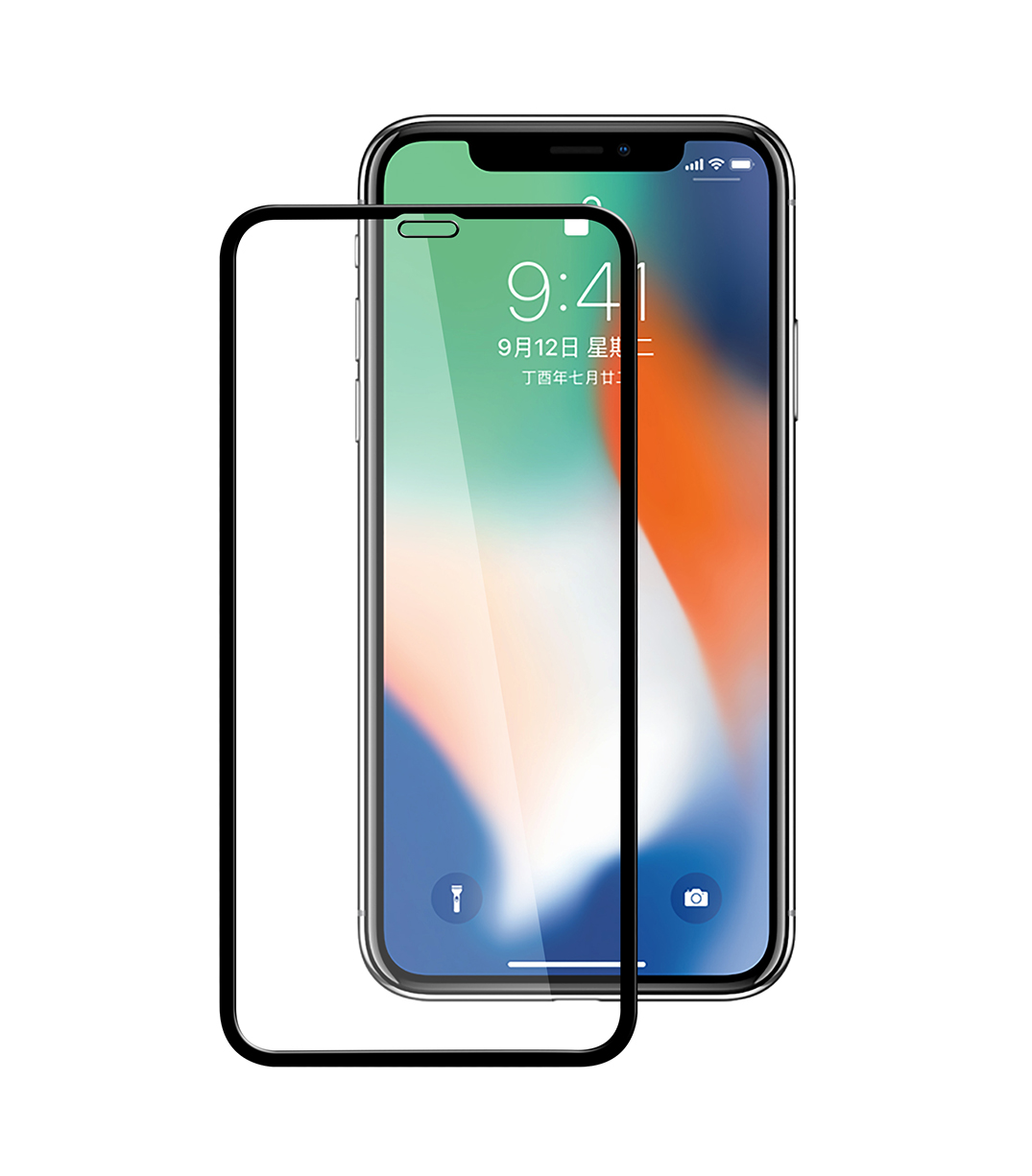 محافظ صفحه نمایش آیفون X و XS   برند running max