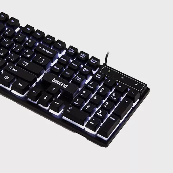 کیبورد باسیم فراسو مدل BK7110 Beyond سفید