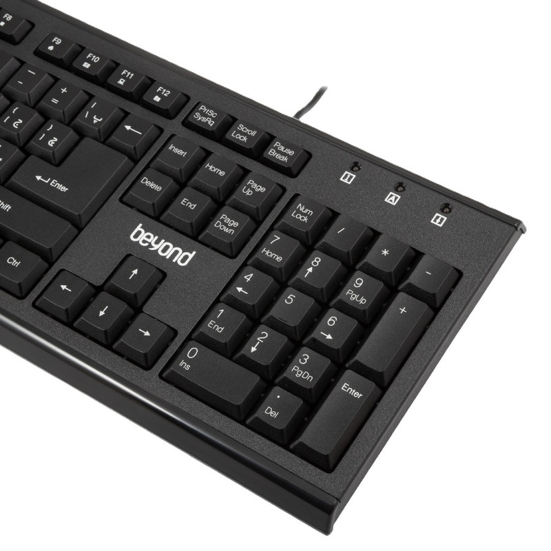 کیبورد سیم دار بیاند Beyond BK-8305 مشکی