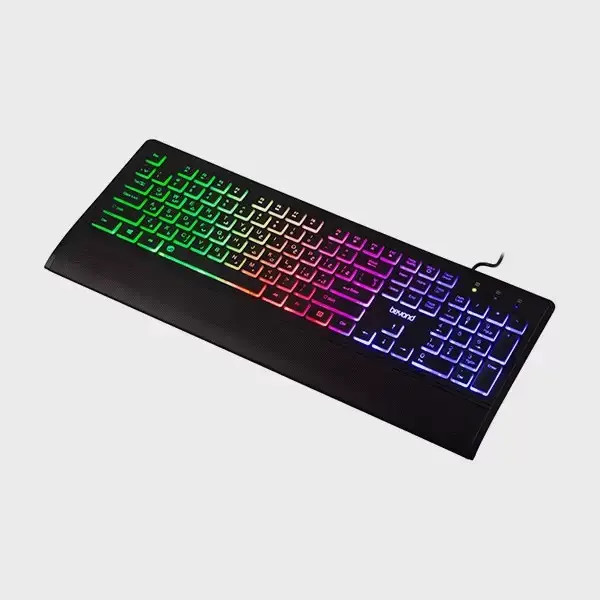 کیبورد سیم دار بیاند مدل BK-7210 RGB مشکی