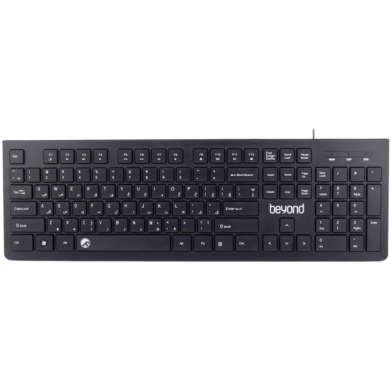 کیبورد سیم دار بیاند BK-2870 مشکی