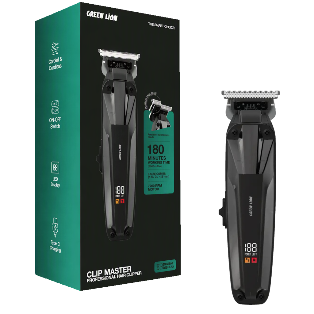 ماشین اصلاح گرین لاین مدل GREEN LION GNCLIPP3WBK Clip Master