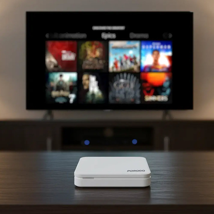 اندروید باکس پرودو مدل PORODO PDH96MAXWH Echobox Android TV Box