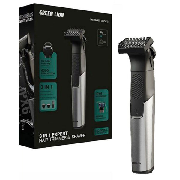 ماشین اصلاح گرین لاین مدل GREEN LION GNTM50TMXPTGY EXPERT 3 in 1