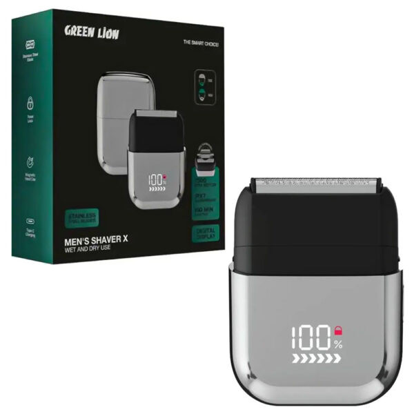 ماشین اصلاح گرین لاین مدل GREEN LION GNMEN45SHVSL Shaver X
