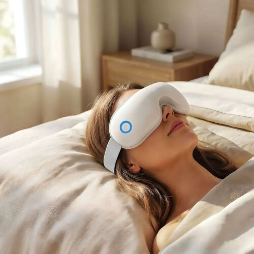 ماساژور چشم گرین لاین مدل GREEN LION GNEYEMSG41WH Smart Eye Massage سفید