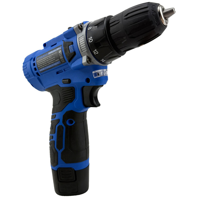 دریل شارژی ویوارکس مدل VR1215V-2B ظرفیت ۱۲ ولت با ۲ باتری