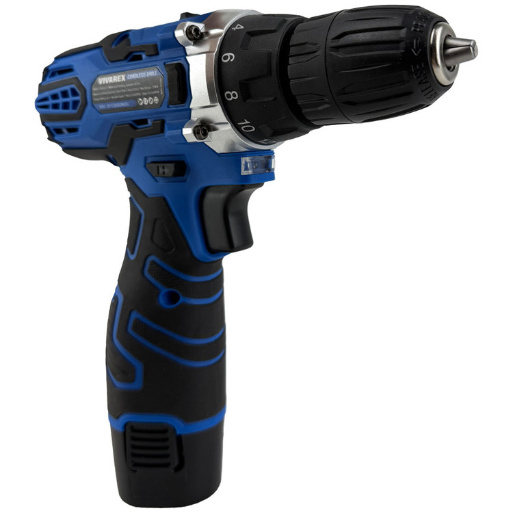 دریل پیچگوشتی شارژی 12 ولت دو باتری ویوارکس مدل VR12V-2A