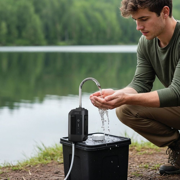 پمپ آب هوشمند گرین لاین مدل GREEN LION GNSMWTRPMPBK Smart Water Pump With Oxygen Mode