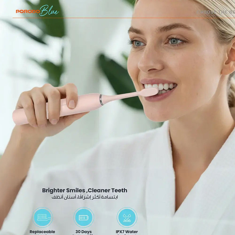 مسواک شارژی پرودو مدل PORODO PBZDX3PK Toothbrush with Memory Function