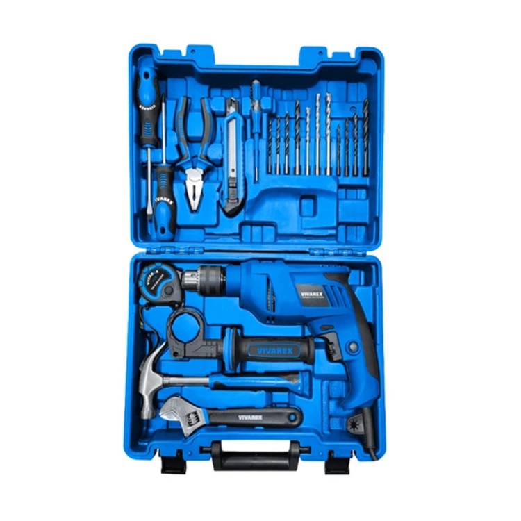 دریل چکشی ویوارکس مدل VR6520-IDK قدرت ۶۵۰ وات آچاری ۲۰ پارچه