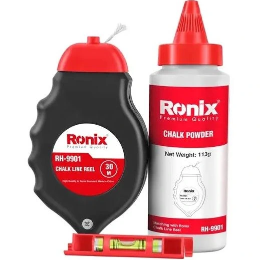 کیت ریسمان رنگی بنایی رونیکس مدل RH-9901 سایز ۳۰ متر